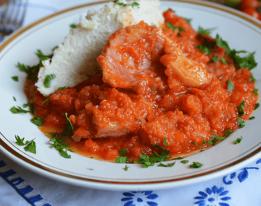 Sataraš s mesnatom slaninom