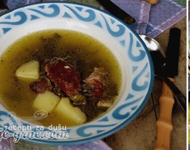 Bistra čorba od zelja