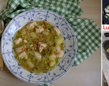 Mladi grašak sa piletinom