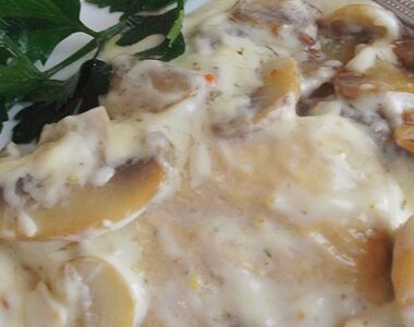 Pileće šnicle s šampinjonima