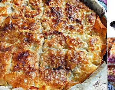 Pita sa višnjama i slatkom pavlakom