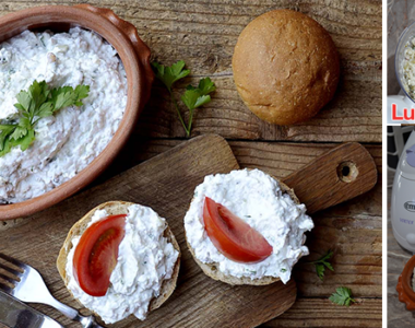 Sirni namaz sa orasima i šunkom