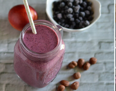 Antioks smuti sa nektarinama i borovnicama