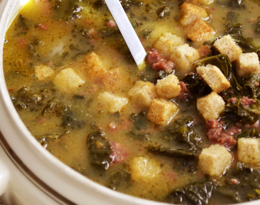 Krem čorba sa kobasicom