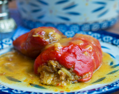 Punjene paprike iz krčka