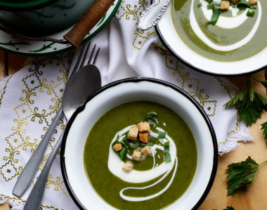 Krem čorba od koprive i sremuša