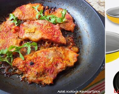 Sočne šnicle sa prazilukom