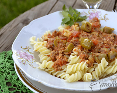 Fusilli sa tunjevinom (posno)