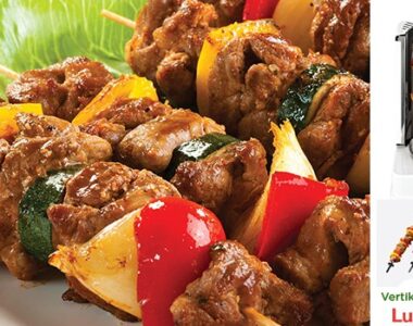 Sočni juneći ražnjići