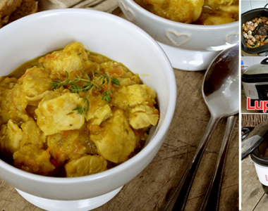 Dinstana piletina sa sočivom