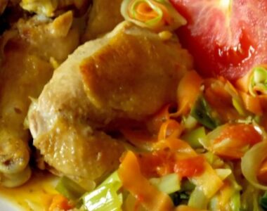 Piletina sa senfom i povrćem