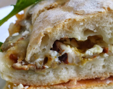 Pizza sendvič vrganj