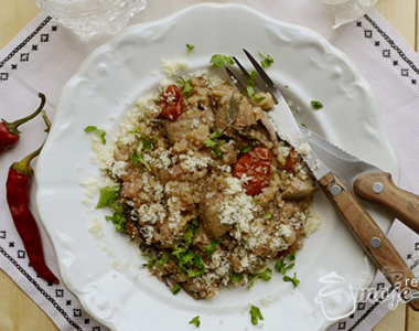 Rižoto sa pilećom džigericom