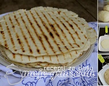 Tortilje iz gril tiganja